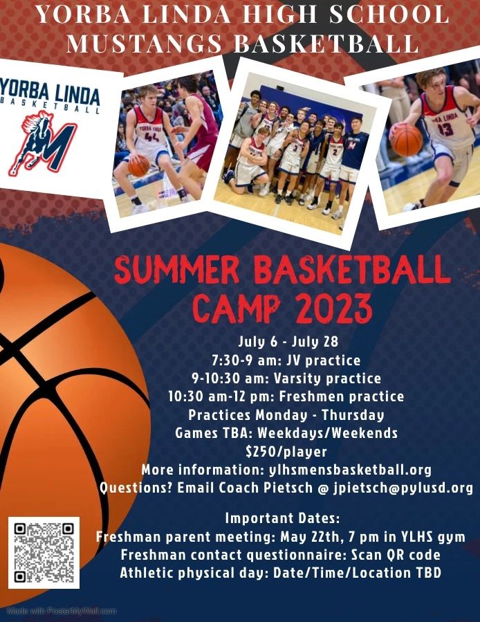 Important Information Yorba Linda High School Mens Basketball